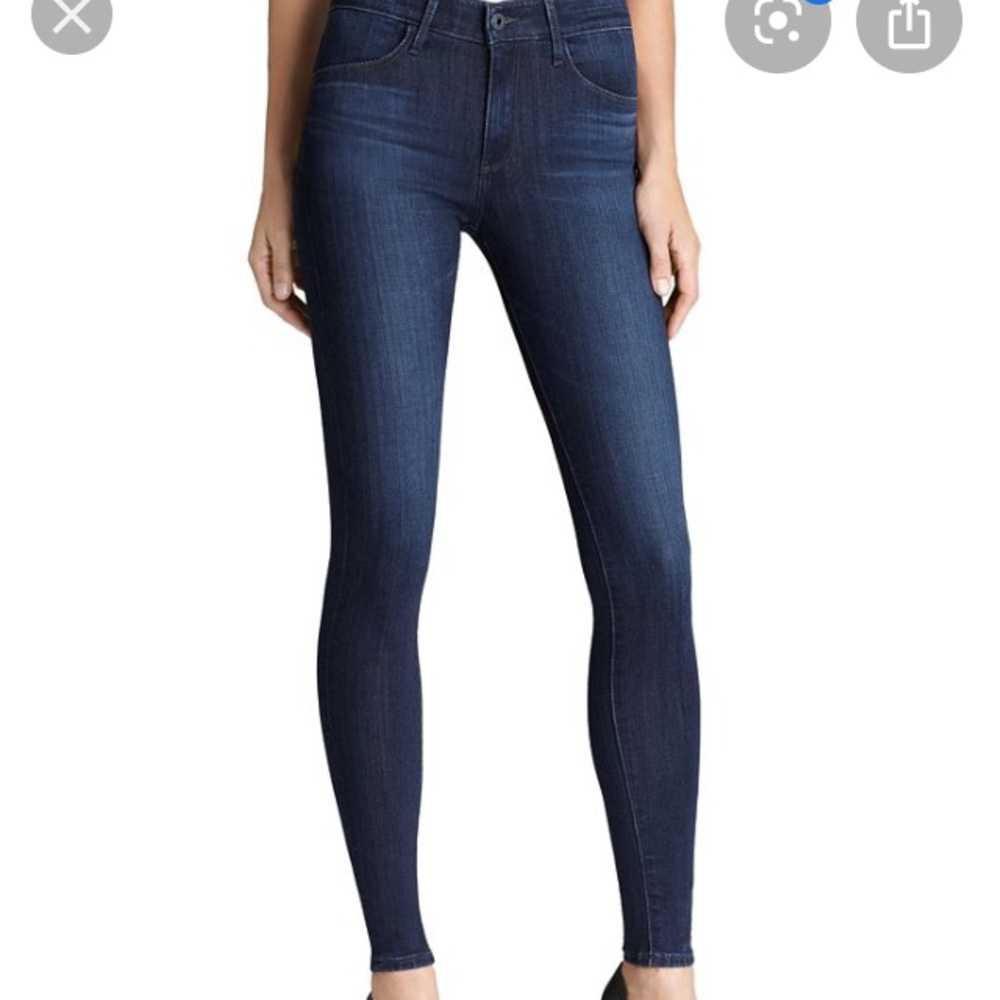 AG high rise skinny jean